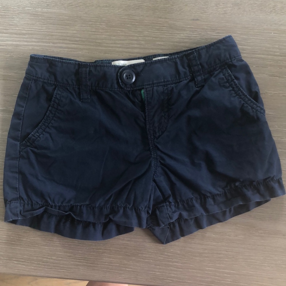 Old navy girls navy shorts size 8